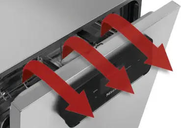 Preview: EcoDry durch patentierte AutoOpen-Funktion © Miele Professional
