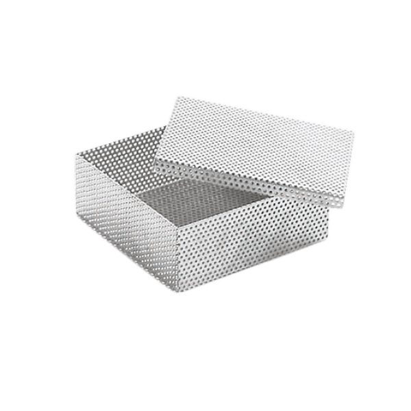 Siebkorb mit Deckel für Kleinteile